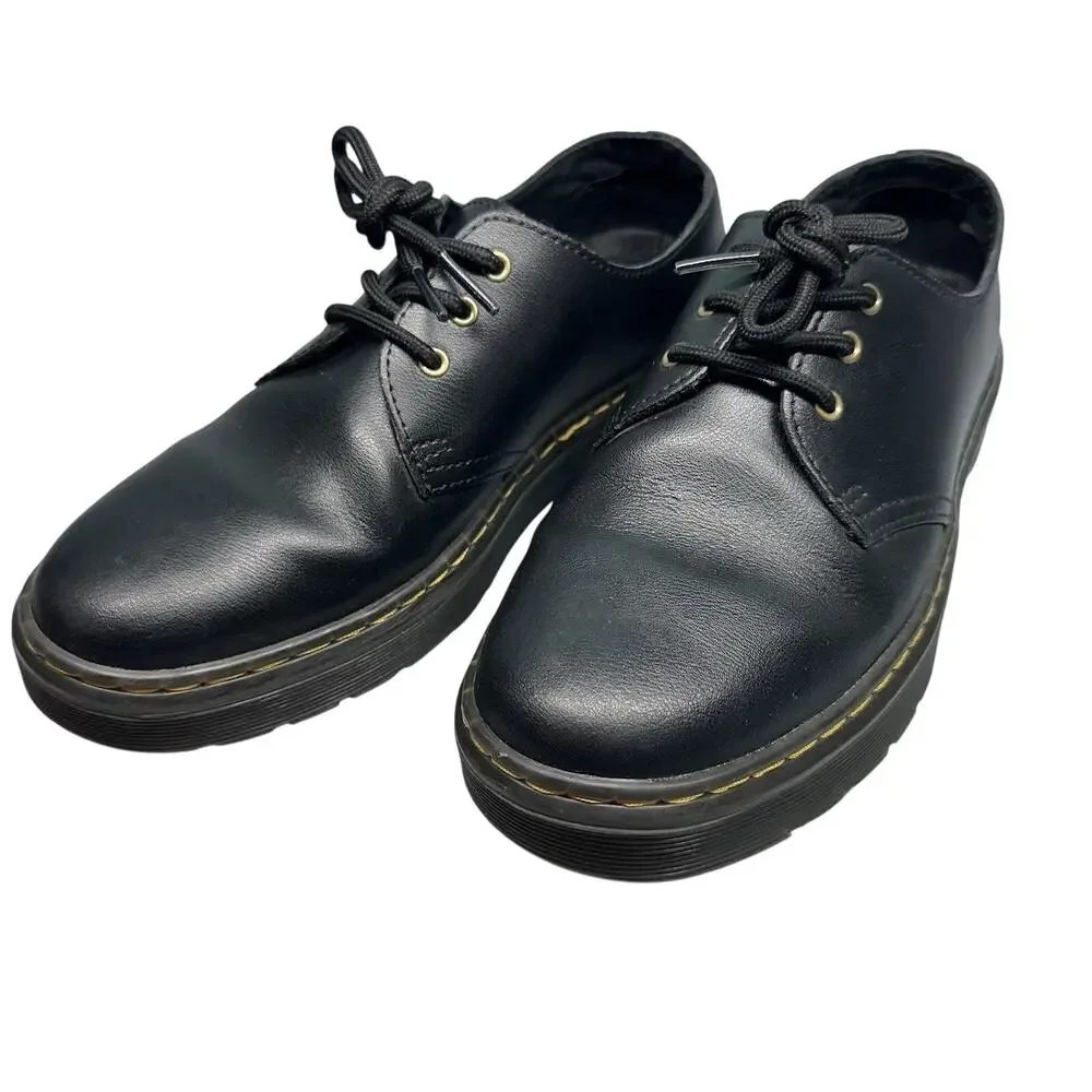 Dr Martens Leather‎ Oxford Shoe Zavala Lo Men’s US 7 Women’s US 8 Black Doc